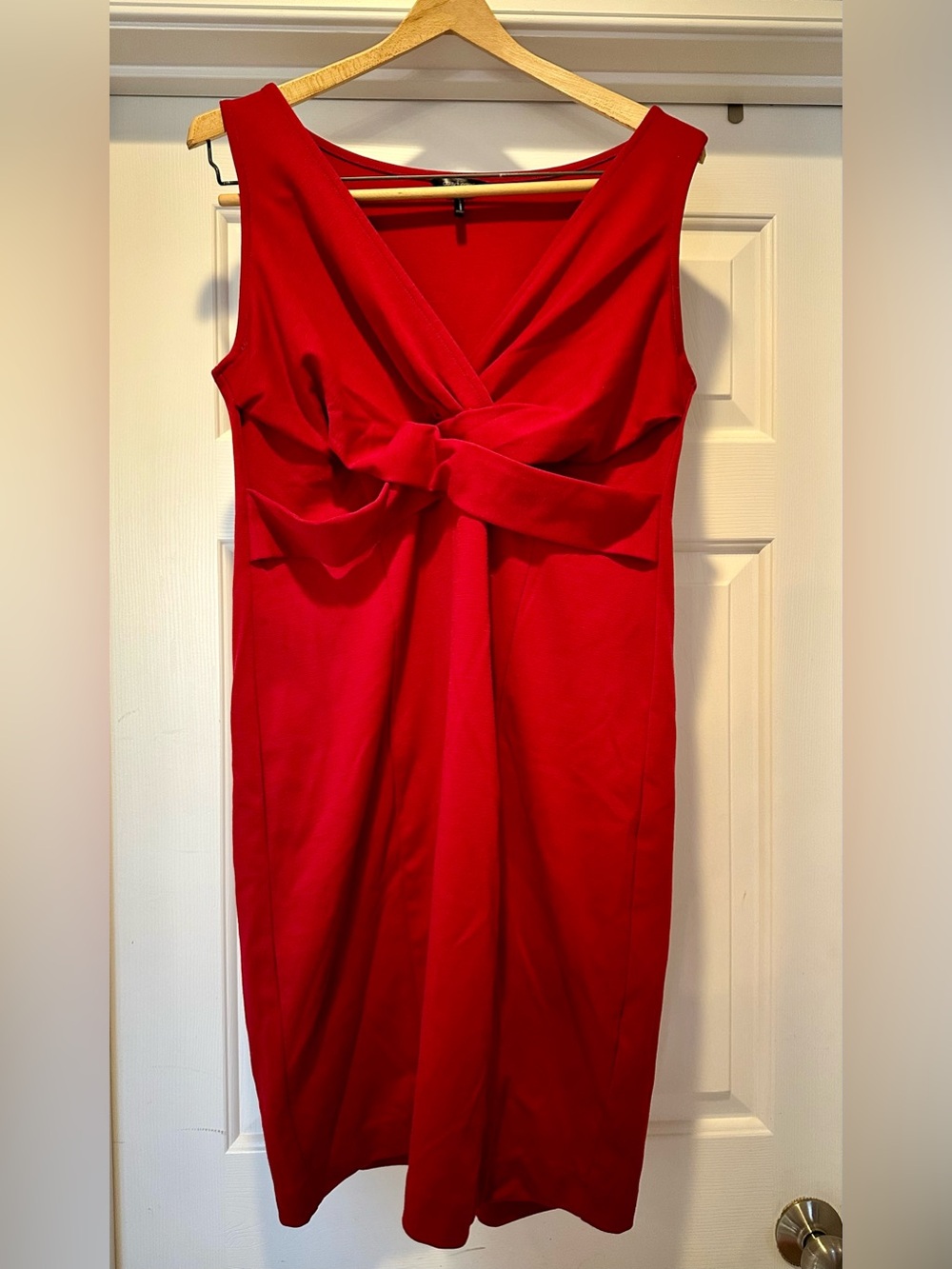 Daisy Fuentes Red Midi Dress
